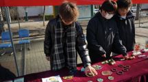 数字创意学院|“非遗魅力·滨海风采”非遗文创校园市集完美收官